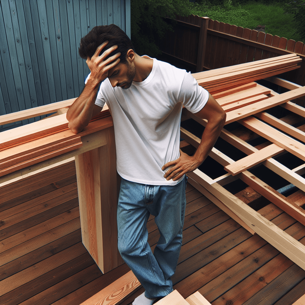 Redwood deck design mistakes